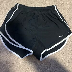 Black Nike athletic shorts